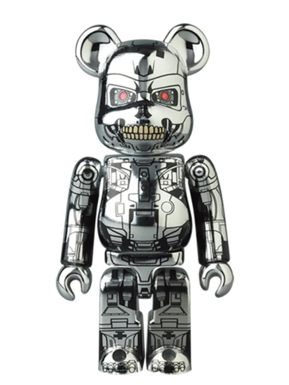 Bearbrick Series 43 Terminator 2 Judgement Day Medicom Sci-Fi 100% Figure